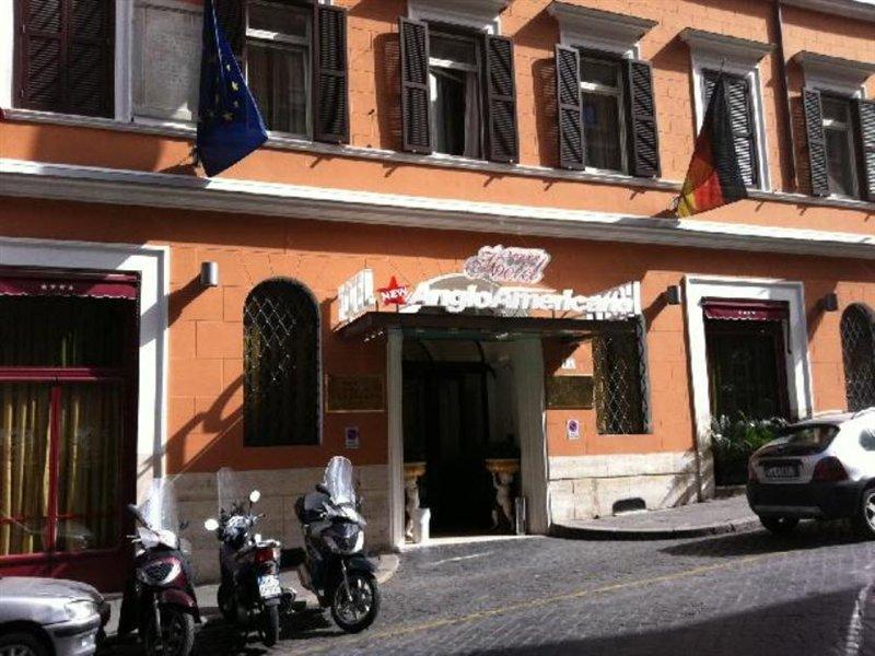 Hotel Anglo Americano Рим Экстерьер фото